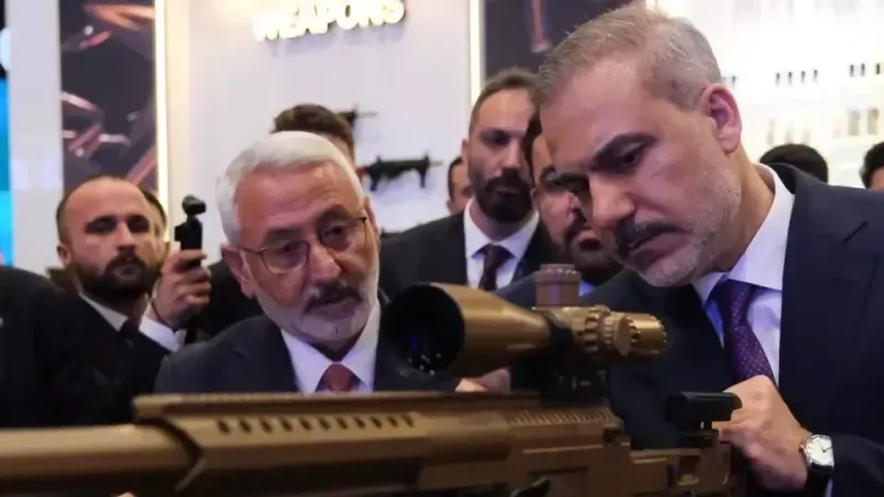 Silah Standında Net Mesaj: Bakan Fidan'dan Suriye’ye Gözdağı 4