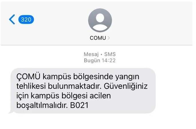 Çanakkale’de Korkutan Yangın! Alevler Ormana, Hastaneye ve Üniversiteye Kadar Ulaştı 13