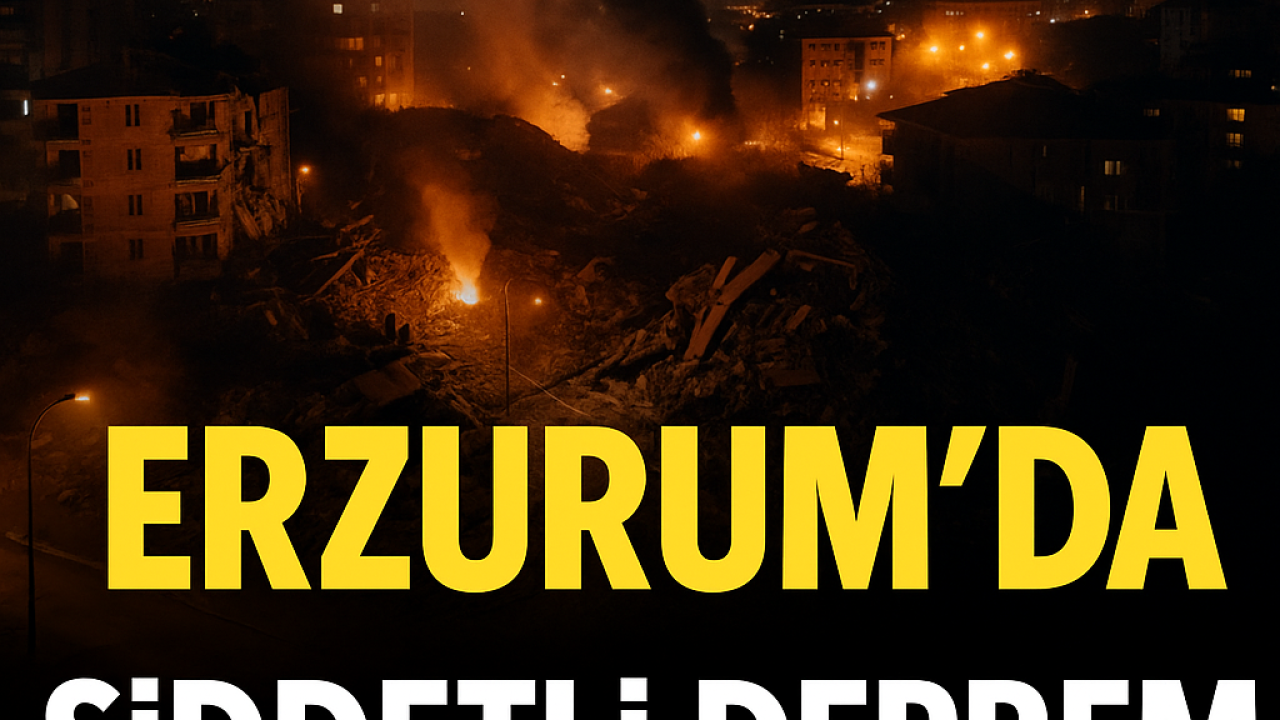 Erzurum'da Şiddetli deprem !! 4