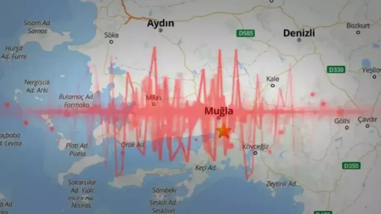 Muğla Açıklarında Peş Peşe Depremler Korkuttu 3