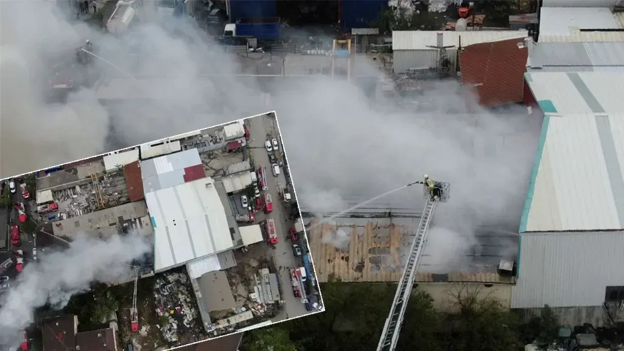 Ataşehir’de Korkutan Fabrika Yangını: 4 İşçi Dumandan Etkilendi 5