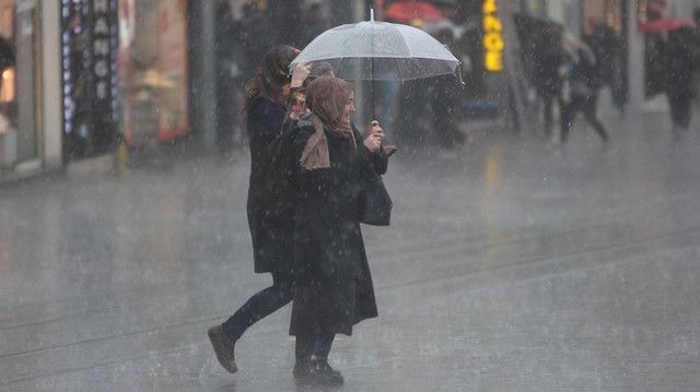 İstanbul’da Sağanak Alarmı! Meteoroloji Saat Verdi 5
