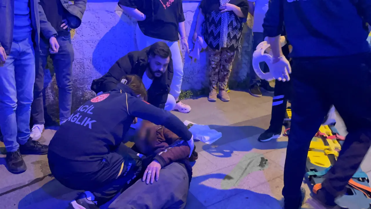 Çorlu’da feci anlar! Yaya havaya uçtu 3