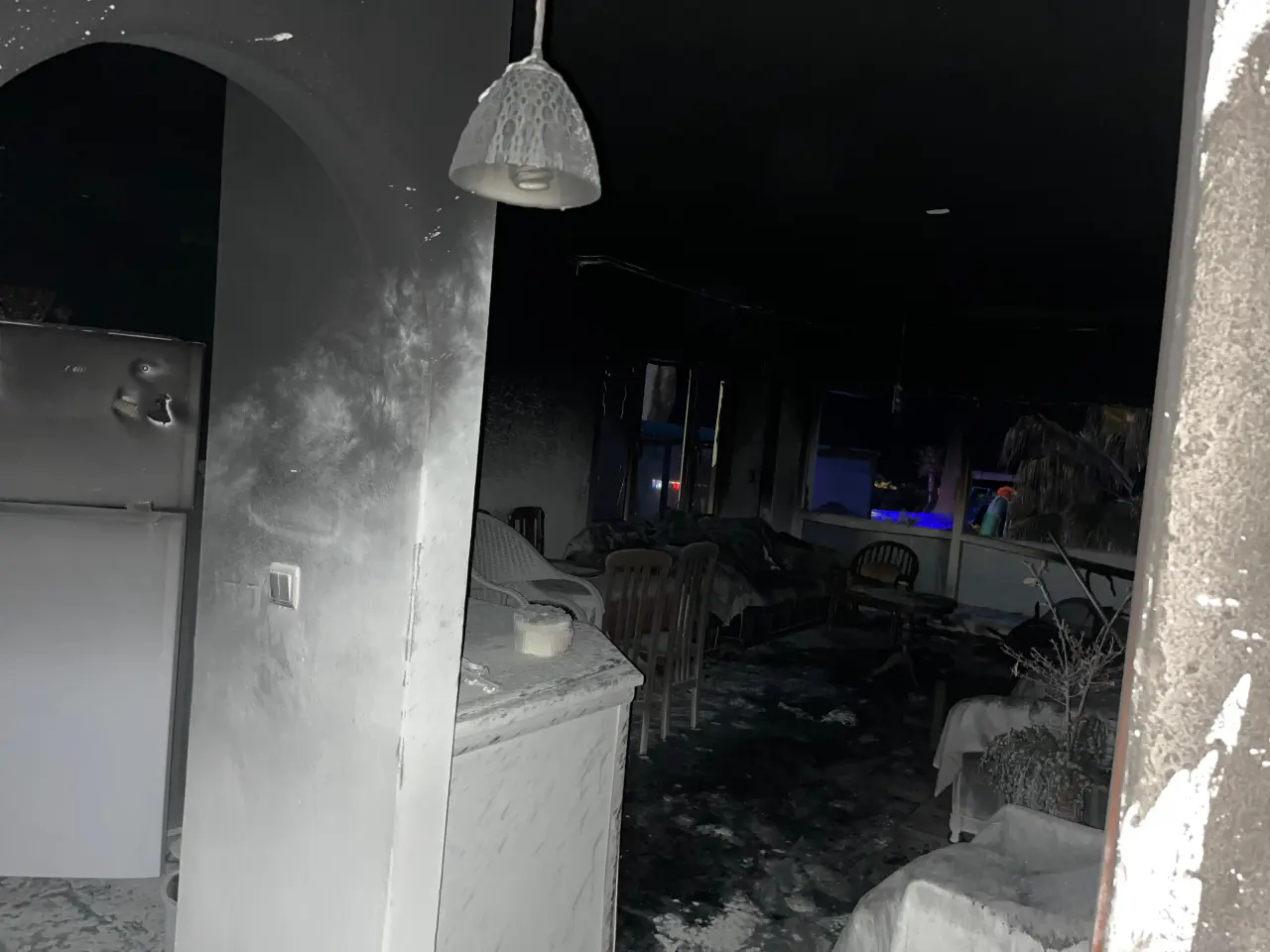 Alanya’da yükselen dumanlar mahalleye korku saldı! 2