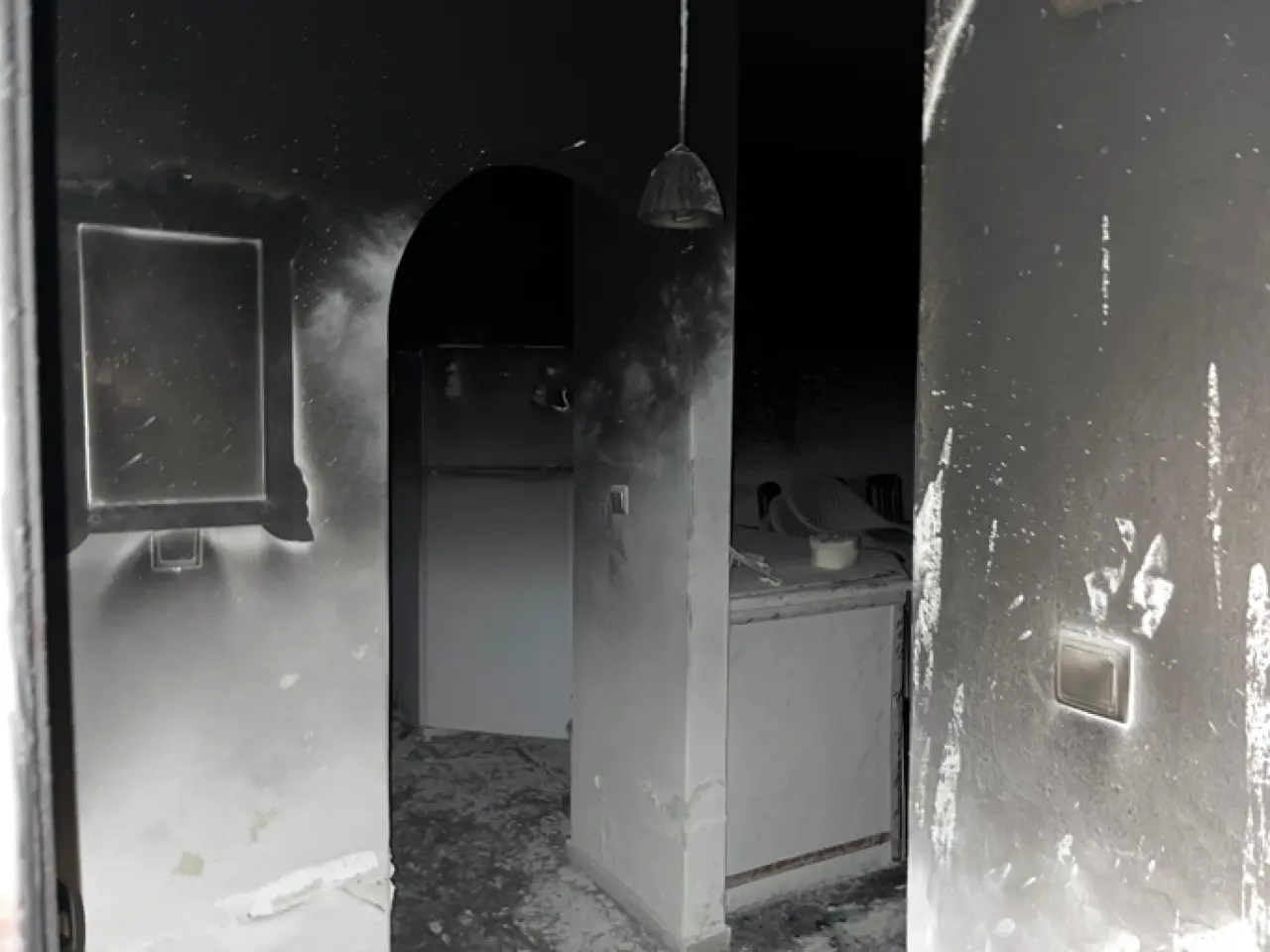 Alanya’da yükselen dumanlar mahalleye korku saldı! 1