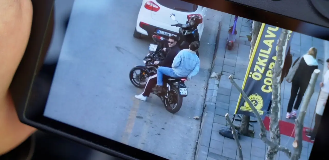 Motosikletli Dron’dan kaçamadı! Ceza rüzgarı esti 3