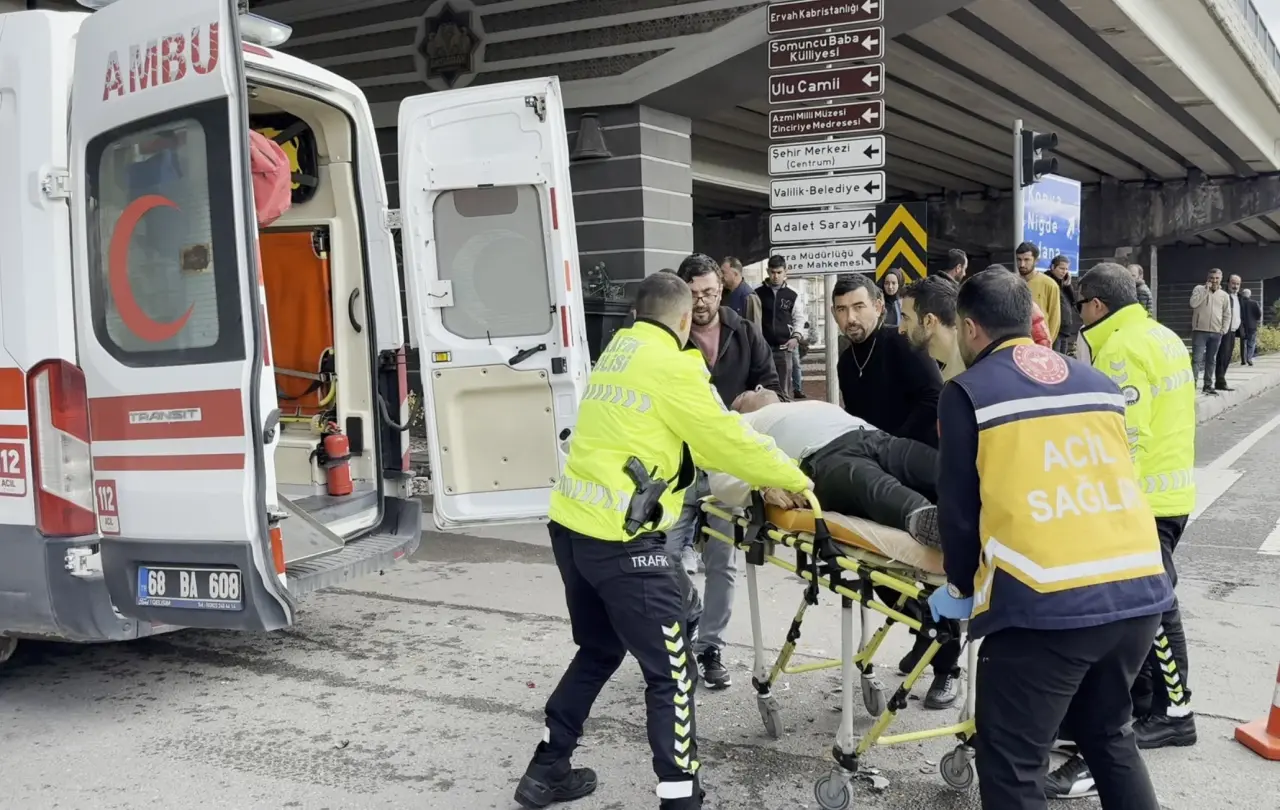 Aksaray’da kaza sonrası şok: Yakınını görünce kalp krizi geçirdi 1