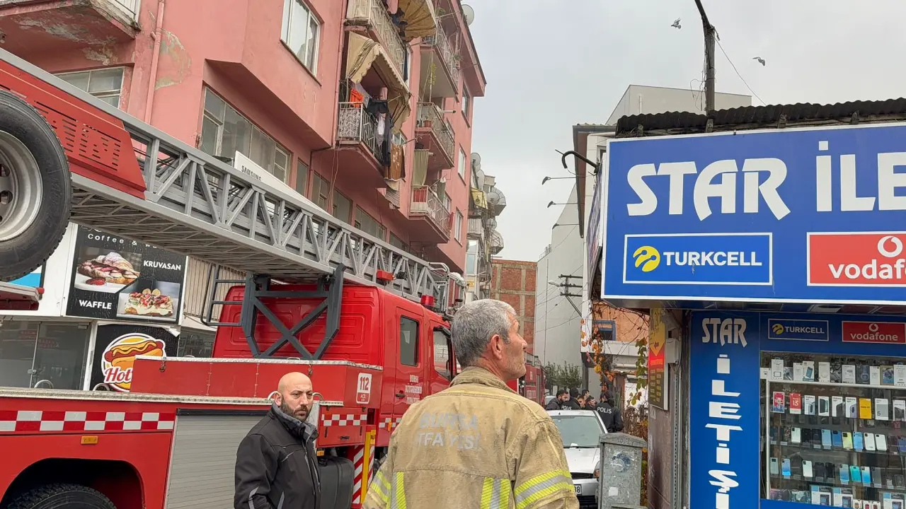 Bursa'da korkutucu anlar! Pide fırınında yangın çıktı 4