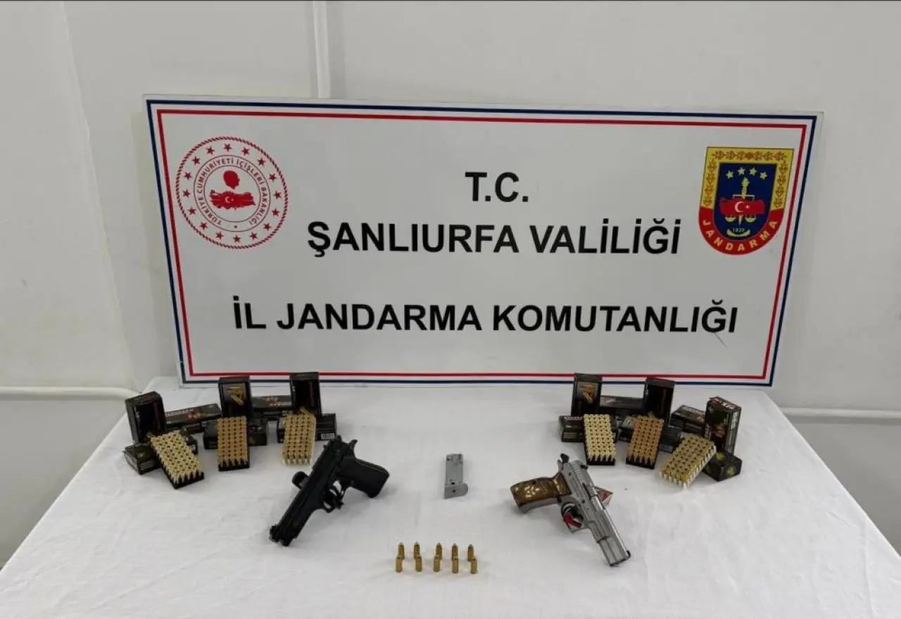 Şanlıurfa’da silah kaçakçılığı operasyonu: 4 şüpheli gözaltında 2