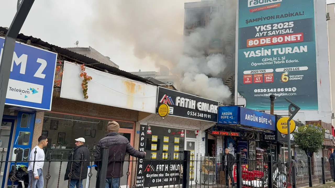 Bursa'da korkutucu anlar! Pide fırınında yangın çıktı 3