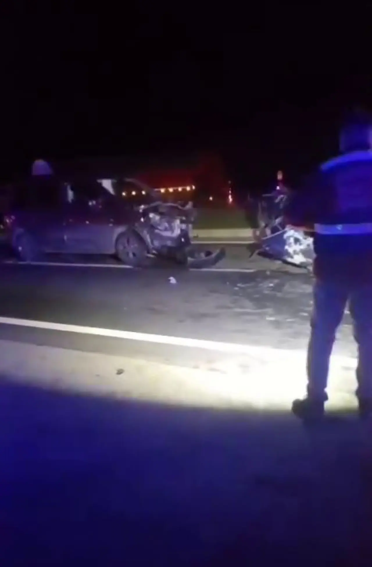 Zincirleme kaza Tekirdağ’ı sarstı! Çarpışmada acı son 1