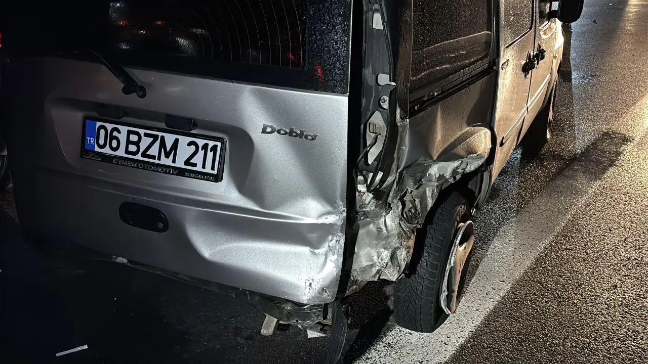 TEM Otoyolu'nda zincirleme kaza! 7 yaralı 3