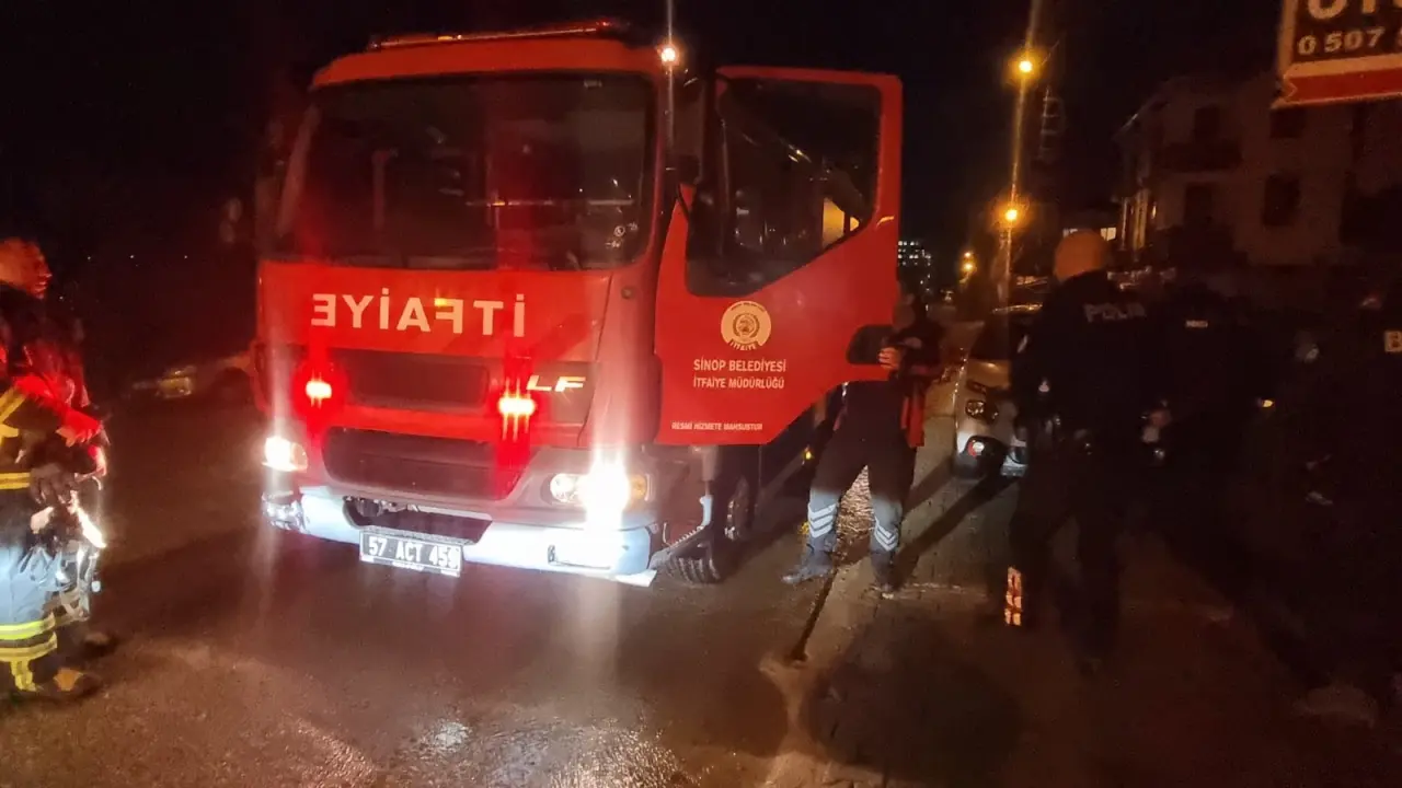 Sinop'ta Korkutan Yangın! 2