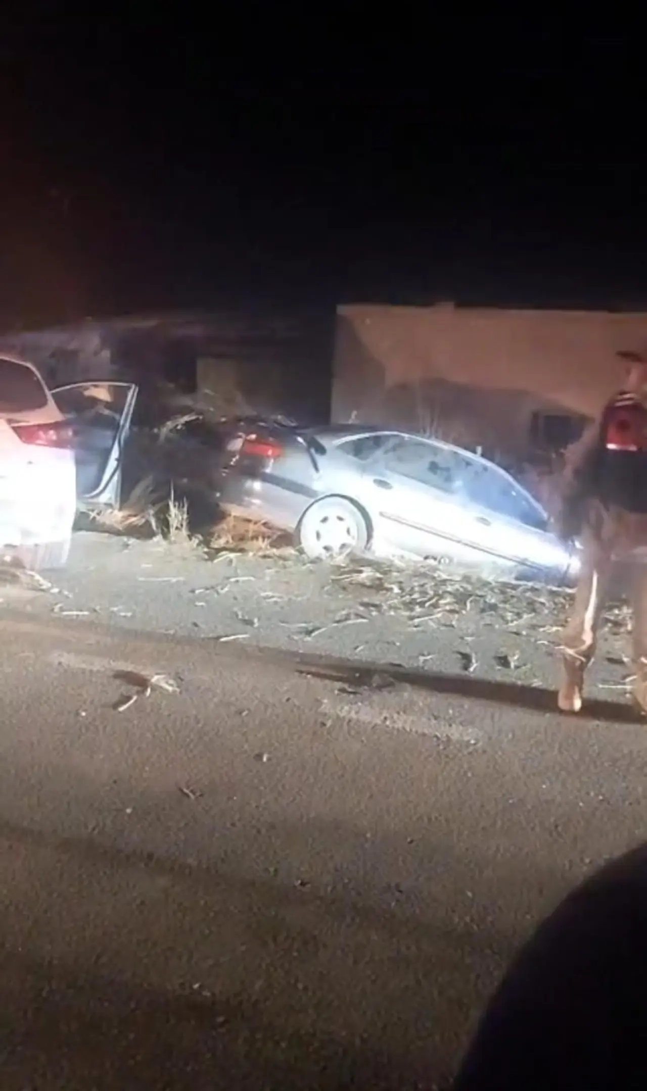 Şanlıurfa’da kafa kafaya kaza! Karayolda can pazarı 2