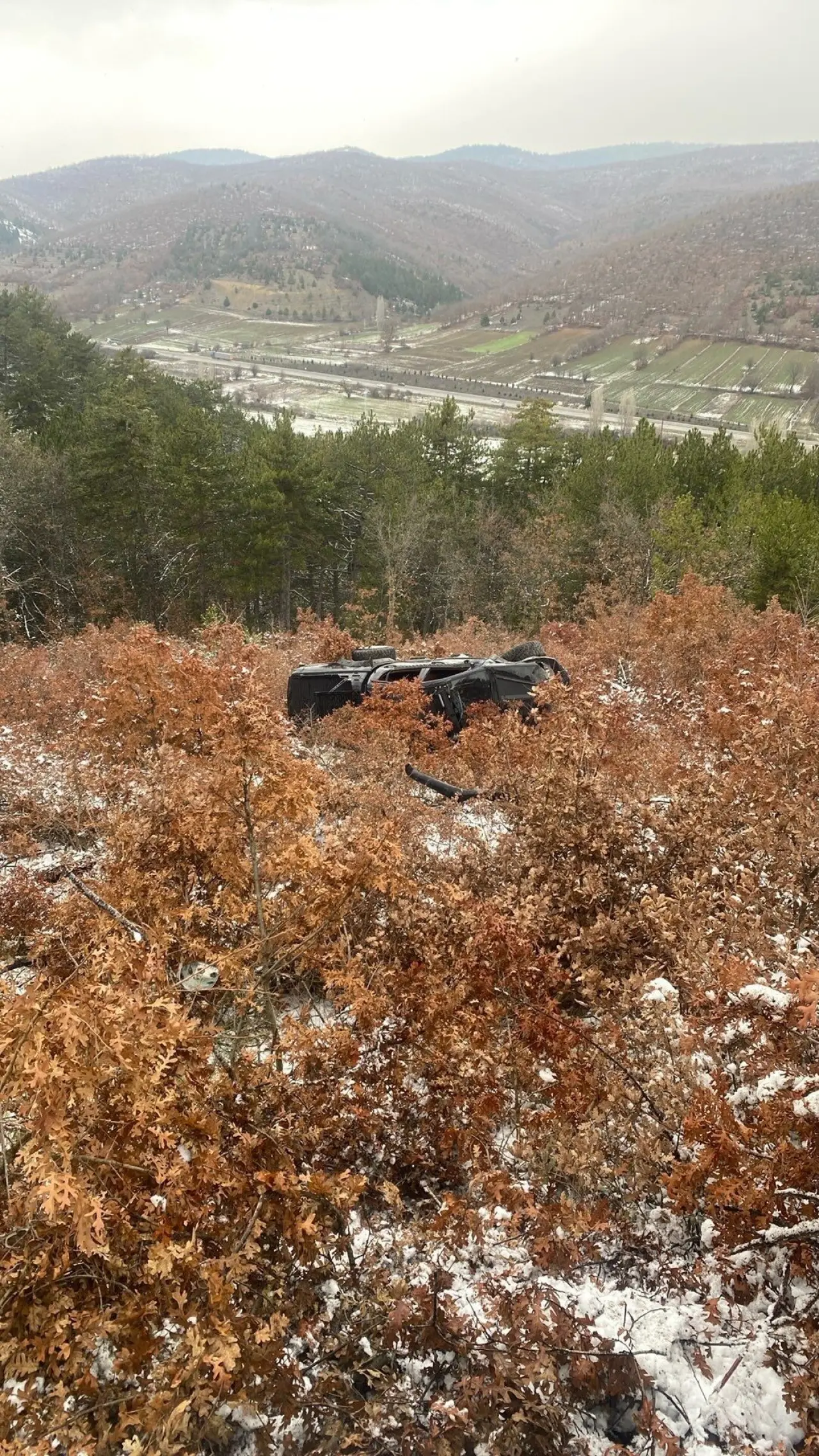 Bozüyük'te feci kaza, kafa kafaya çarpıştılar! 4 yaralı 1