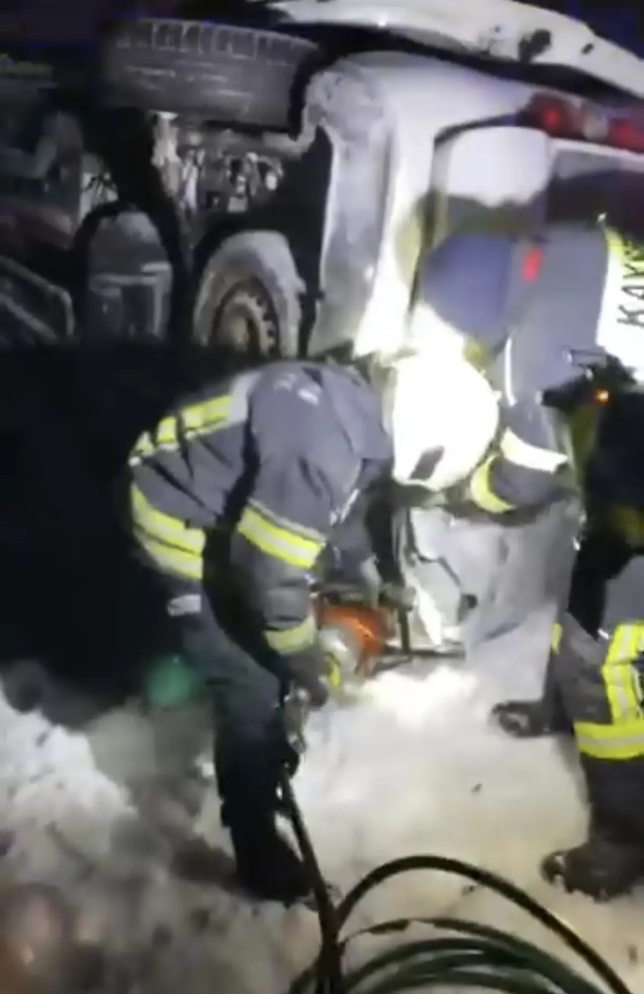Kayseri’de feci kaza! Hafif ticari araç şarampole yuvarlandı: 4 yaralı 2