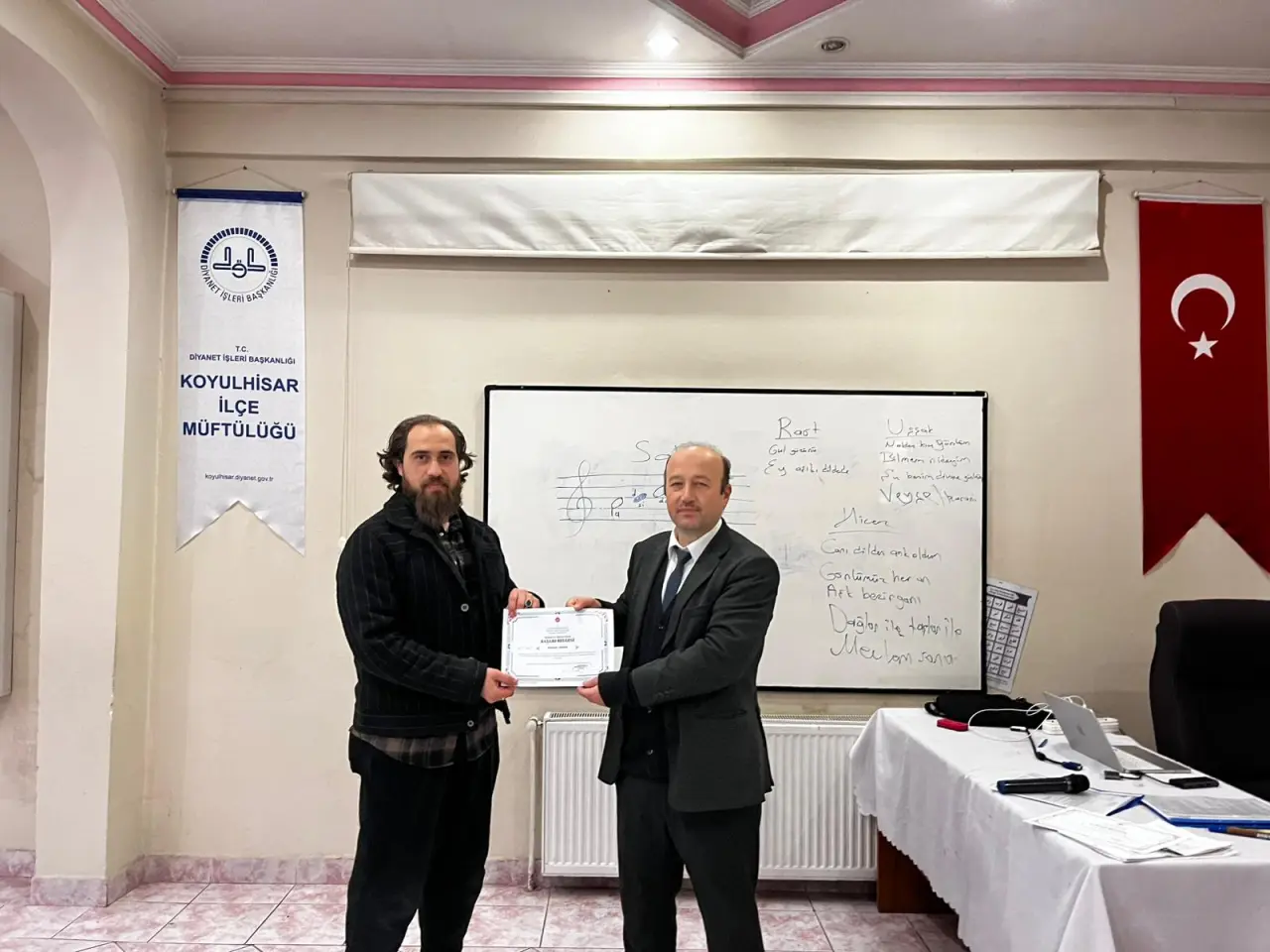 Koyulhisar’da Ezanı Güzel Okuma Kursu Tamamlandı 6
