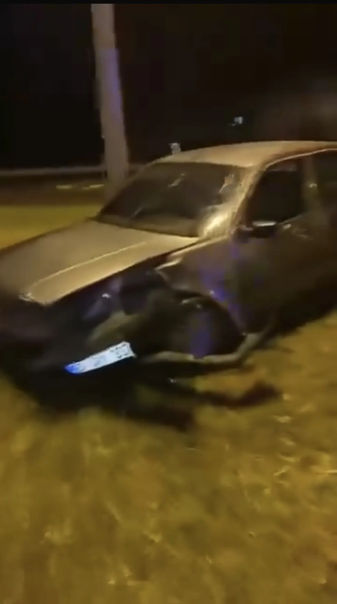 Çaycuma’da kavşakta dehşet: Aile aracı çarpışmada savruldu, 2’si çocuk 5 yaralı 1