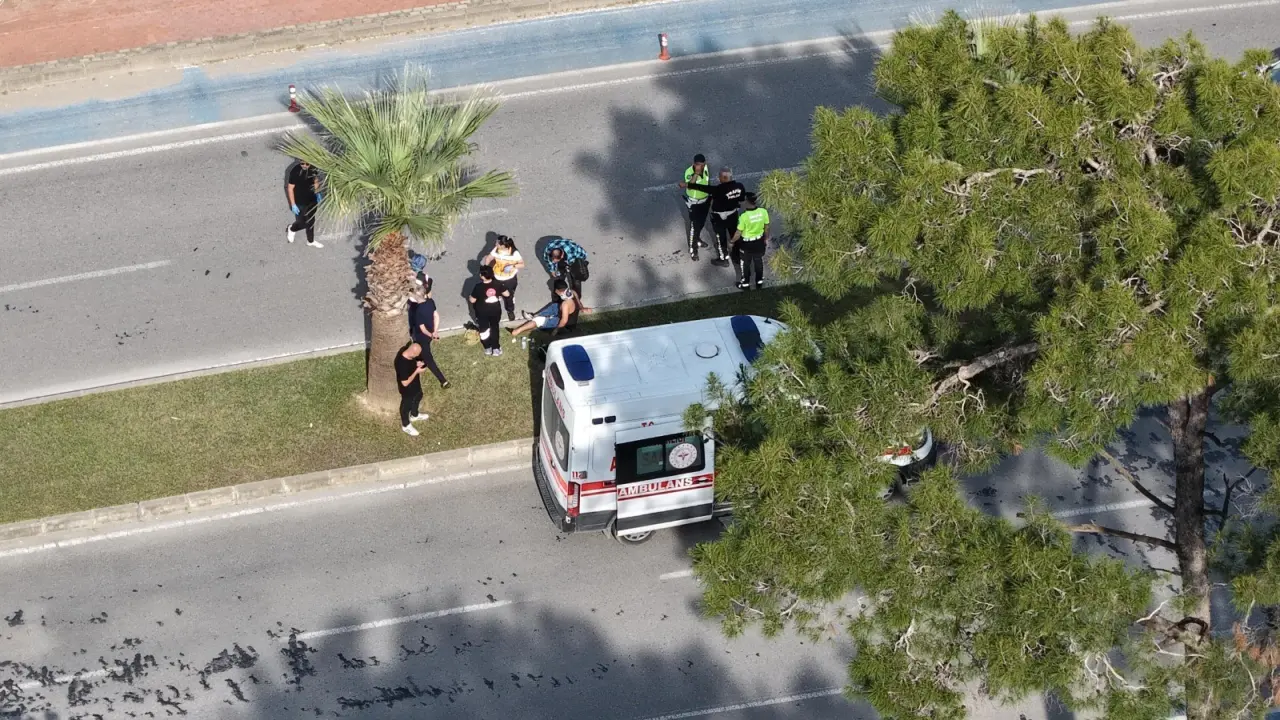 Manavgat'ta korkunç anlar! Motorlar birbirine girdi 3