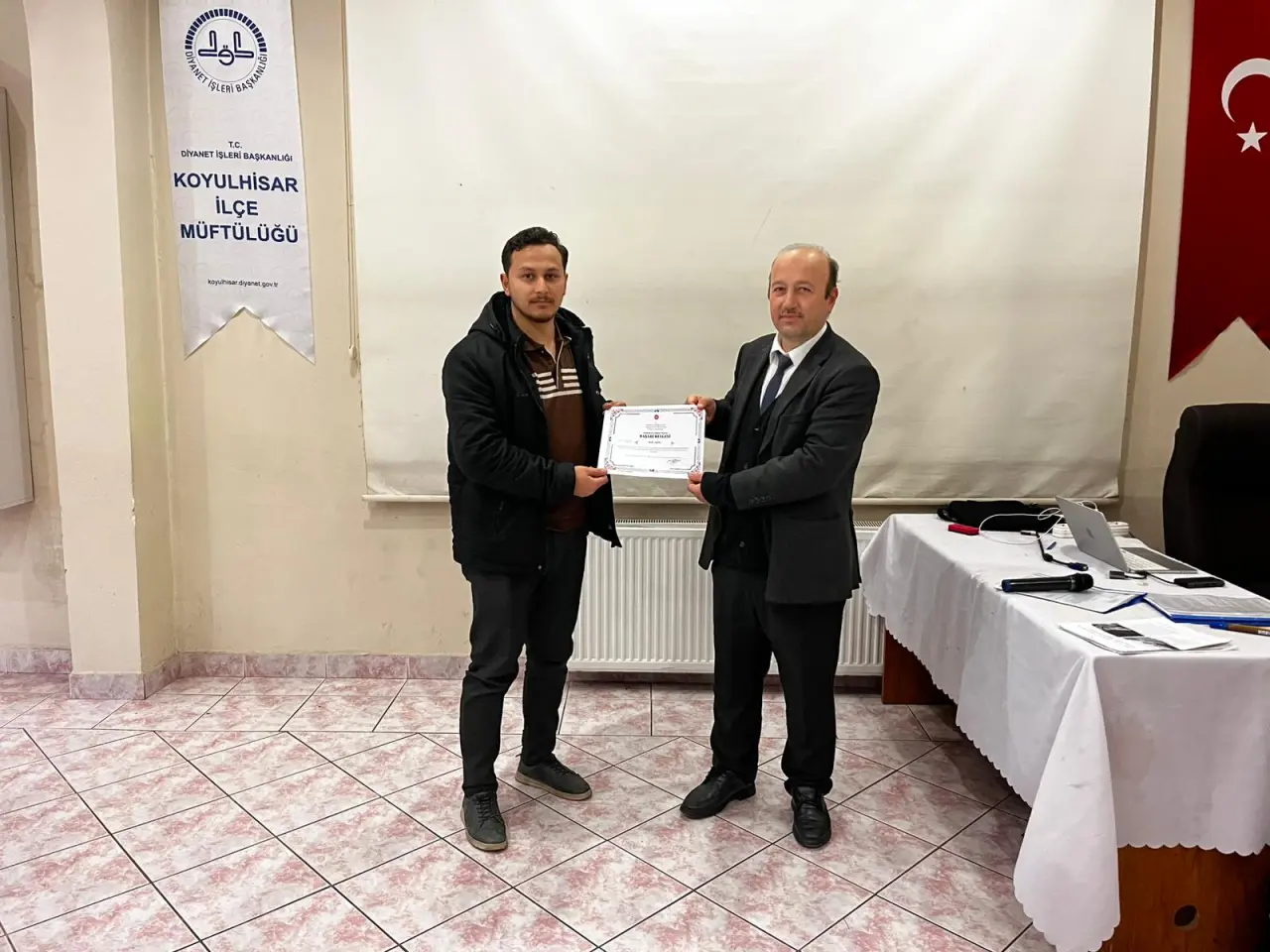 Koyulhisar’da Ezanı Güzel Okuma Kursu Tamamlandı 2