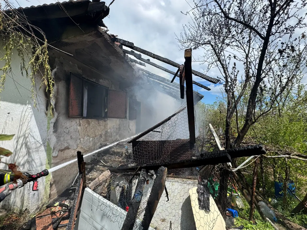 Korku dolu anlar! Vezirköprü’de yangın paniği 1