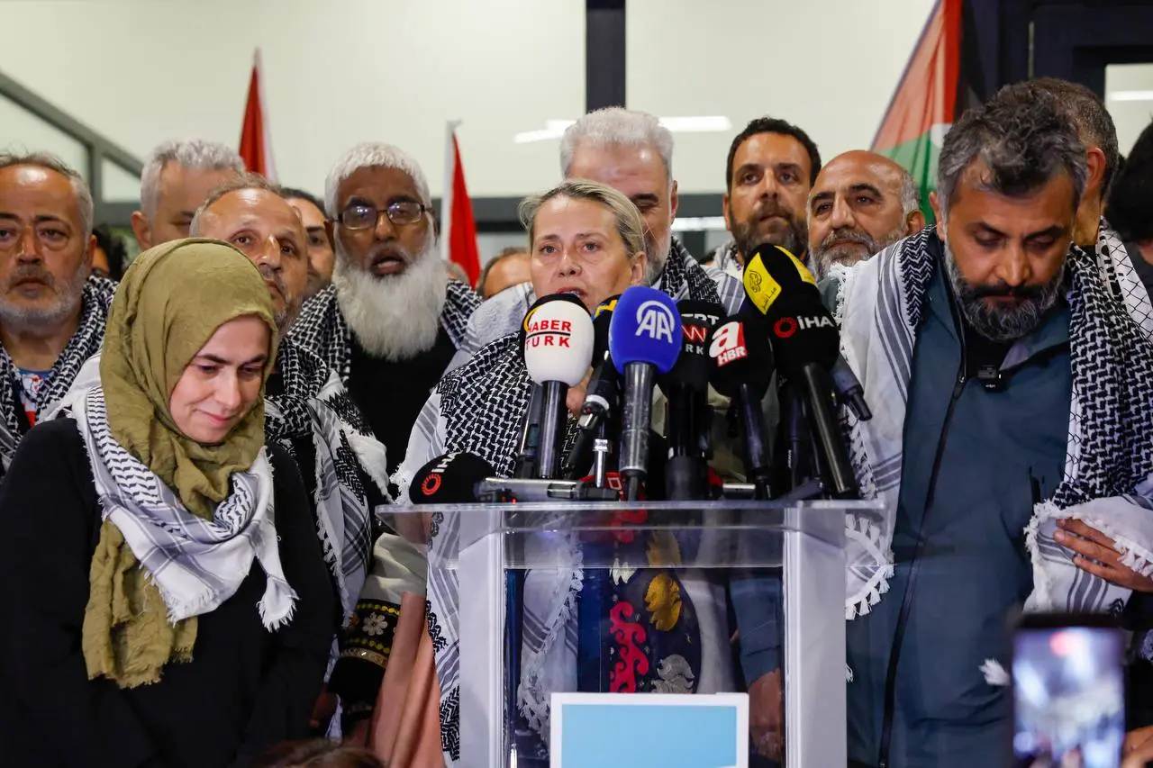 İsrail’in alıkoyduğu filo aktivistleri İstanbul’da konuştu 11