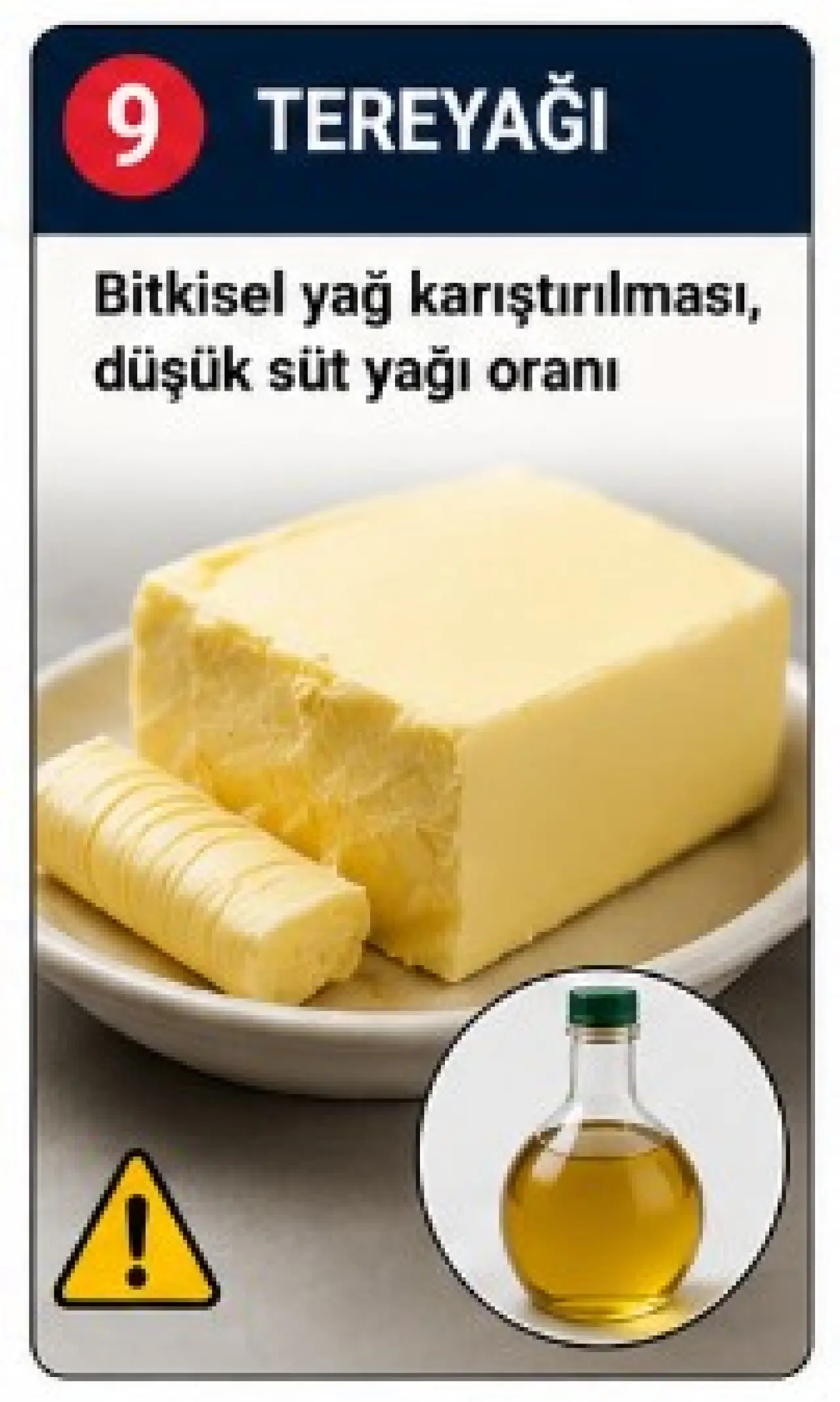 Bakanlığın ifşa listesi ortaya çıkardı: İşte en yaygın 10 gıda hilesi 9