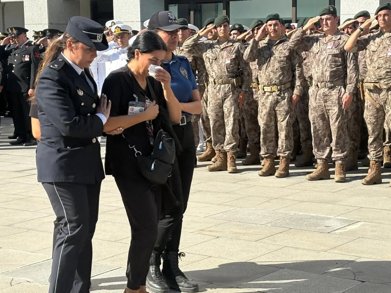 Şehit Polis Melih Kaygusuz İçin İstanbul Emniyet Müdürlüğü'nde Duygu Dolu Tören 6